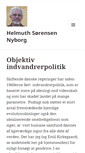 Mobile Screenshot of helmuthnyborg.dk